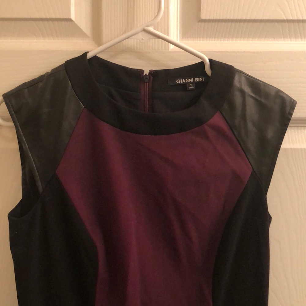 Gianni Bini Color Block Dress Size 4 - Picture 4 of 4